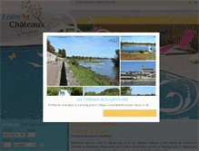 Tablet Screenshot of loireetchateaux.com